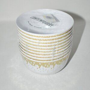 Lillian Collection Shimmer Plastic Serving Bowls, 24 oz, Set of 10, NWT Brand: L